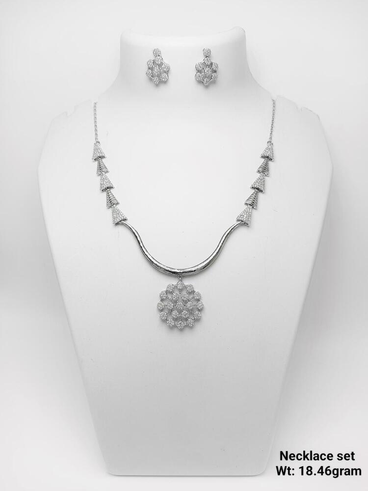 New Design 92.5 Silver Necklace