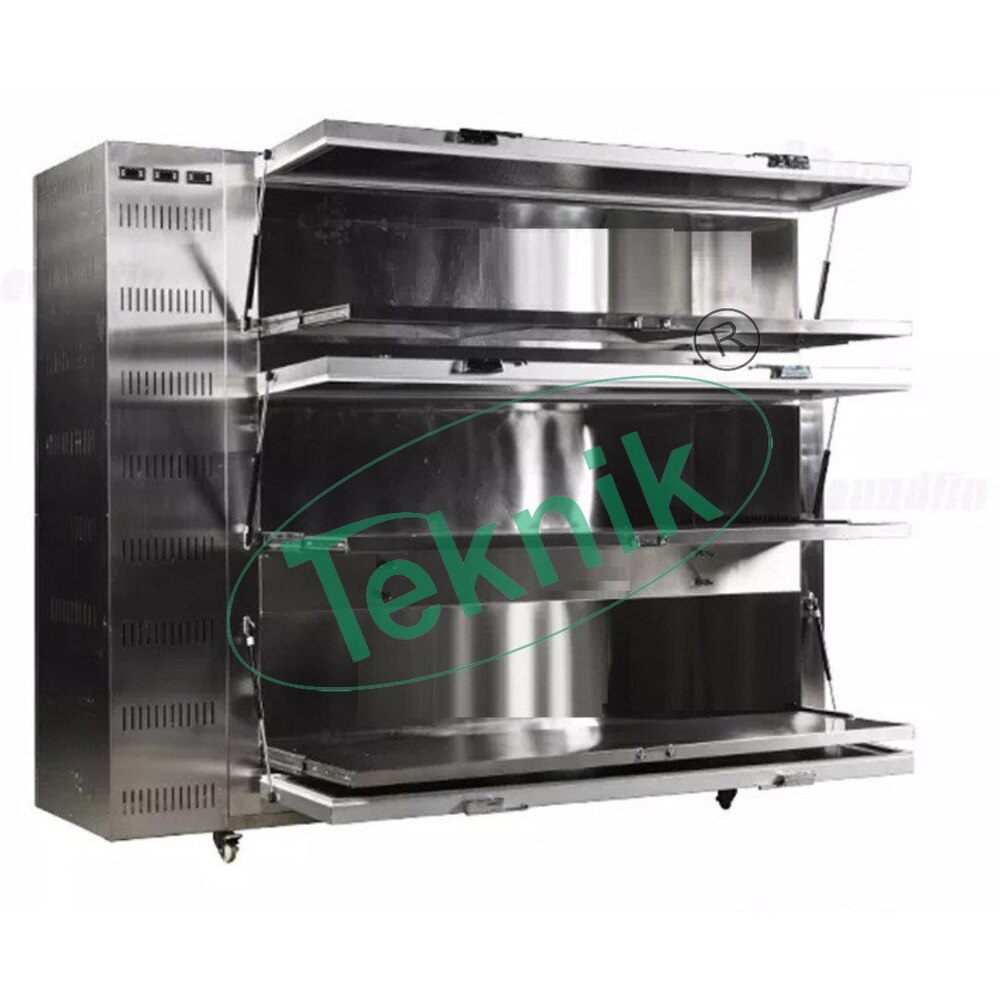 Three Rooms Side Open Mortuary Refrigerator