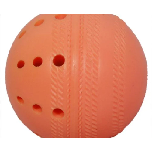 Sponge Rubber Ball - Color: Orange