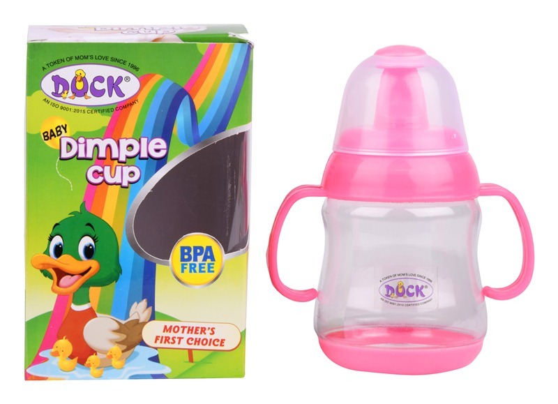 Green Dimple Cup Baby Sipper