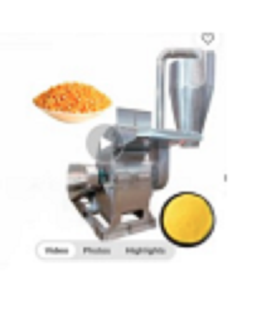 Spice Hammer Milling Machine - Capacity: 200-300 Kg/hr