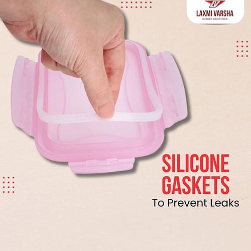 Silicone Leakproof Gaskets - Color: As Per Requirement