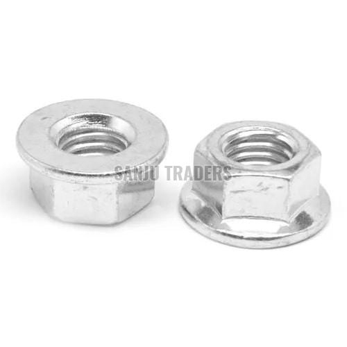 Automotive Flange Nuts - Color: Metallic