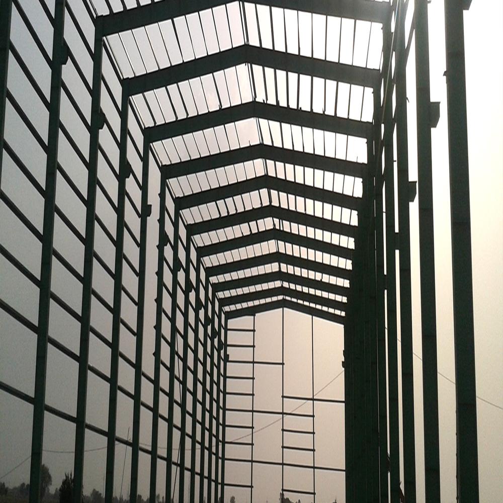 Roof Shed Fabrication Service - Stainless Steel Blue Color Insulation Options Available | Durable And Reliable Industrial Design