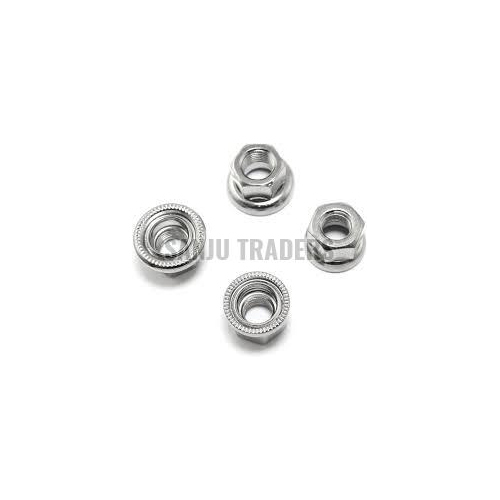 Cycle Hub Nuts - Color: Silver