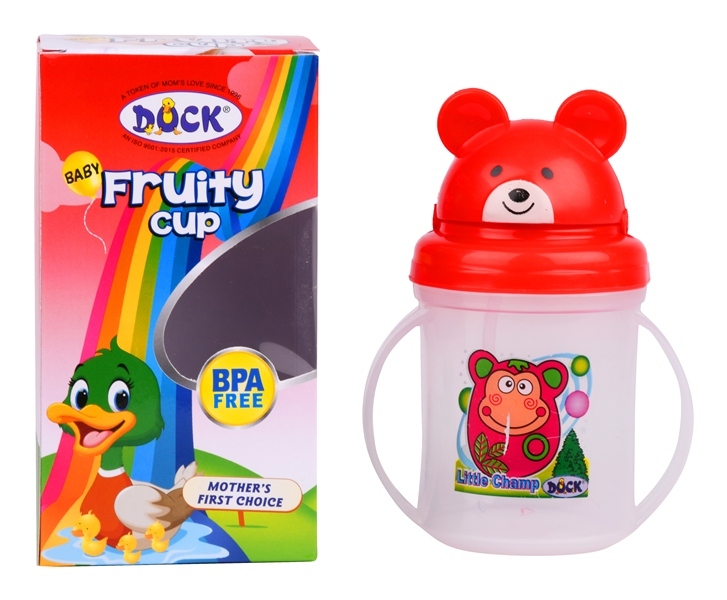 Fruity Cup Sipper - Color: Orange And Red