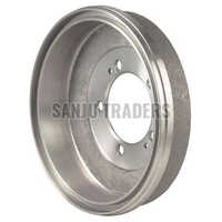 Tractor Brake Drum - Metal, Polished Hard, Silver Finish | Durable Design for Reliable Performance in Heavy-Duty Tractor Applications