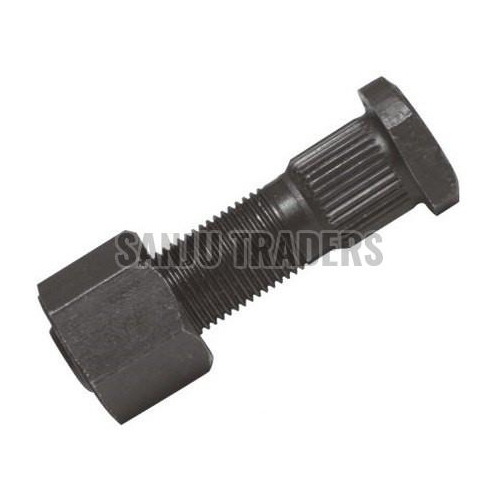 Tractor Hub Bolts - Color: Black