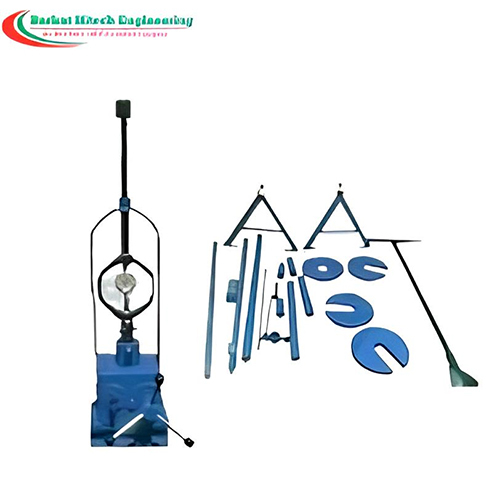 Field Type Bearing Ratio Test Apparatus - Application: Laboratory