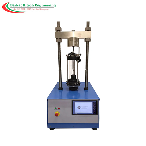 Electrically Operated Triaxial Shear Test Apparatus - Color: Blue