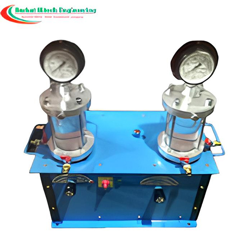 Double Gauge Dead Weight Type Oil And Water Constant Pressure System - Application: Testing