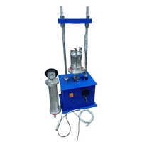 150mm Analog Modified Marshall Stability Test Apparatus - Durable Metal, Suitable Size, Blue Color | Semi-automatic Operation, Industrial Testing Tool For Bituminous Mixtures