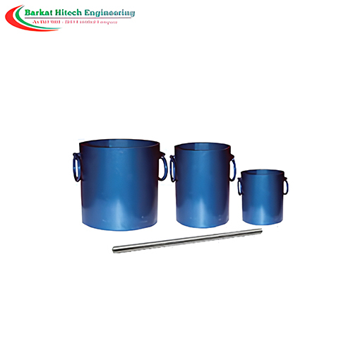 Cylindrical Metal Measure - Color: Blue