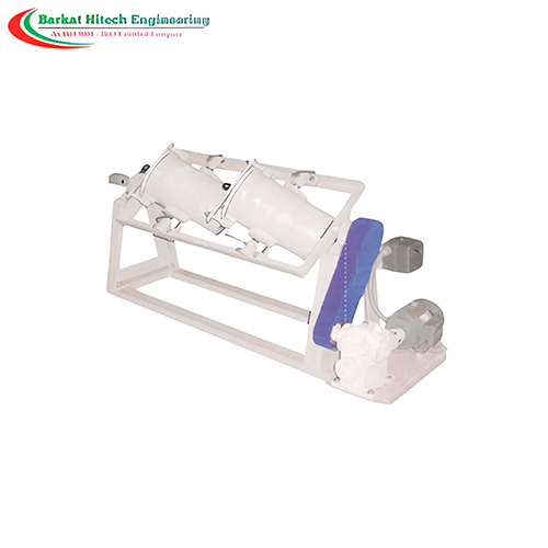 Deval Abrasion Testing Machine - Color: White