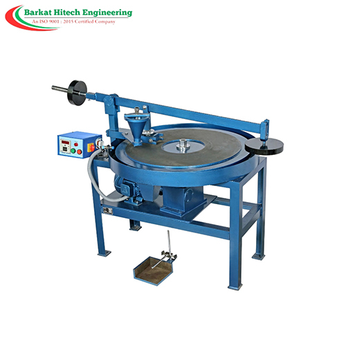 Close Body Tile Abrasion Testing Machine - Color: Blue