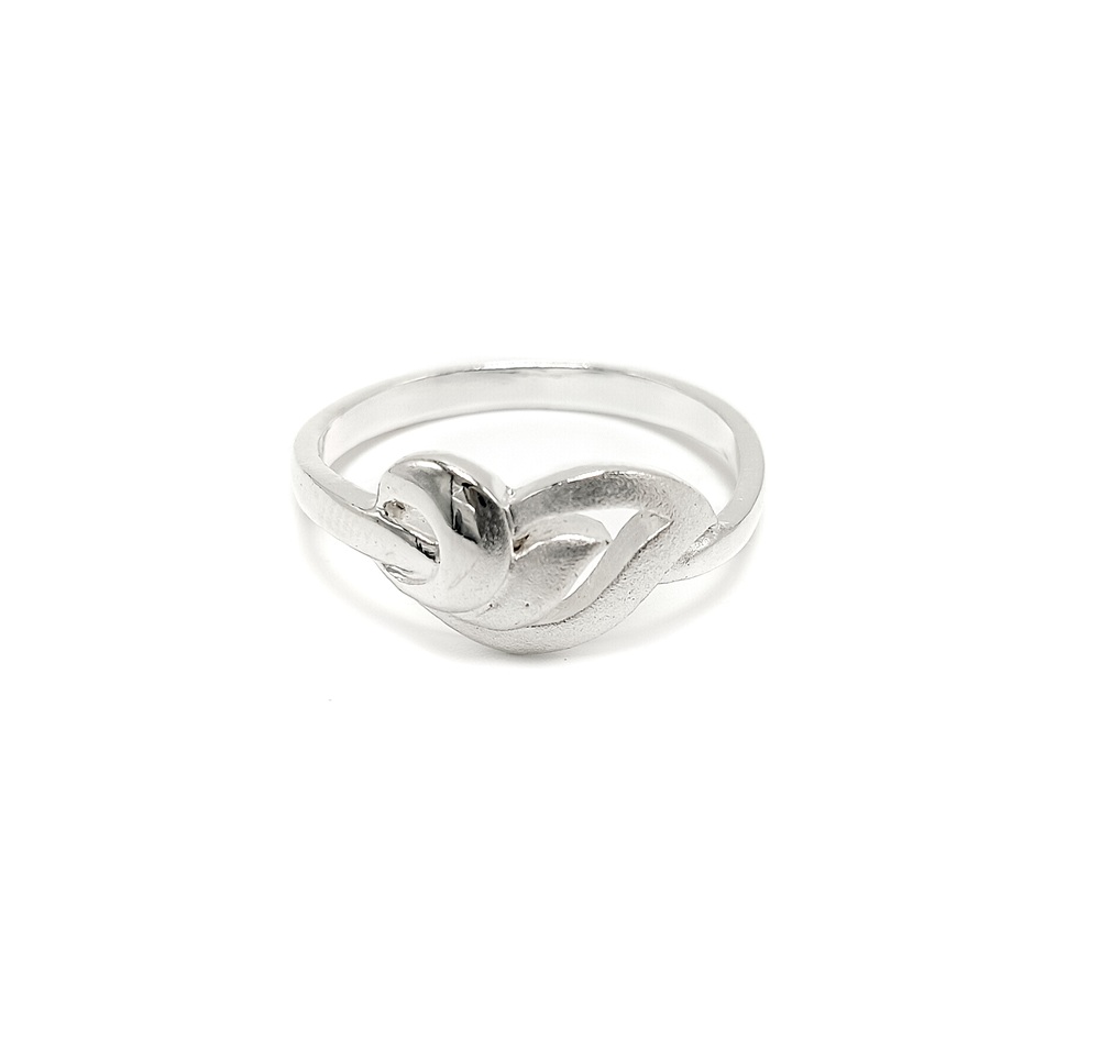 Silver 92.5 Infinity Ring -  Adjustable Size, Elegant Design | Intricate Patterns, Versatile For Everyday Wear, Perfect For Gifting