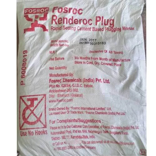 Renderoc Plug Chemicals - 100% Purity, White Liquid Powder | Industrial-Grade Water Leakage Solution, Eco-Friendly Seepage Stopper