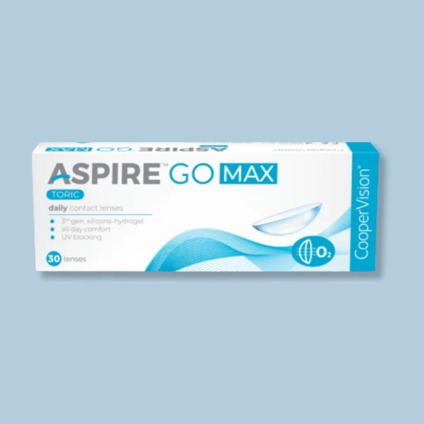 Cooper Vision Aspire Go Max Toric Daily Contact Lens (30 Lens/Box)