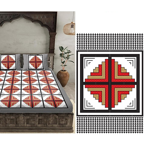 Fancy Cotton Bedsheet