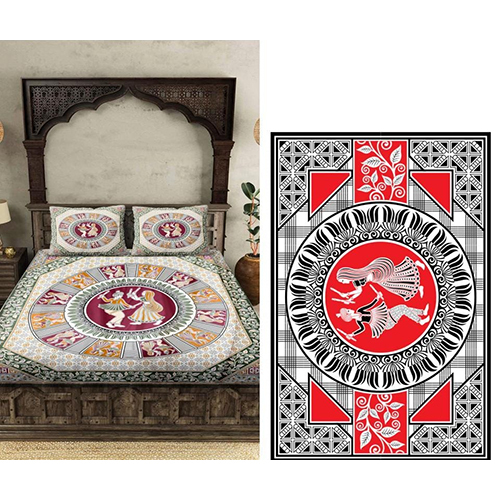 Designer Cotton Bedsheet