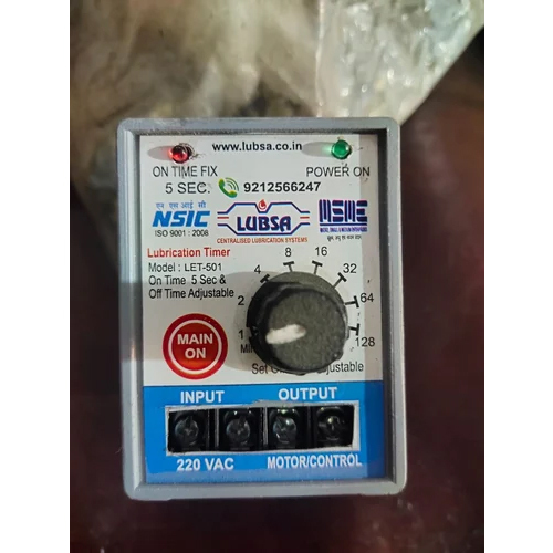 Manual Electronic Timer - Color: Grey