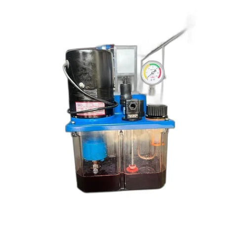 Automatic Oil Lubrication Pump - Color: Blue