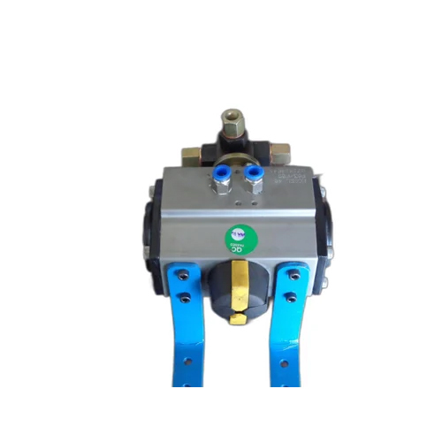 Special Air Operated 2-Pot Automatic Valve - Color: Blue And Silver