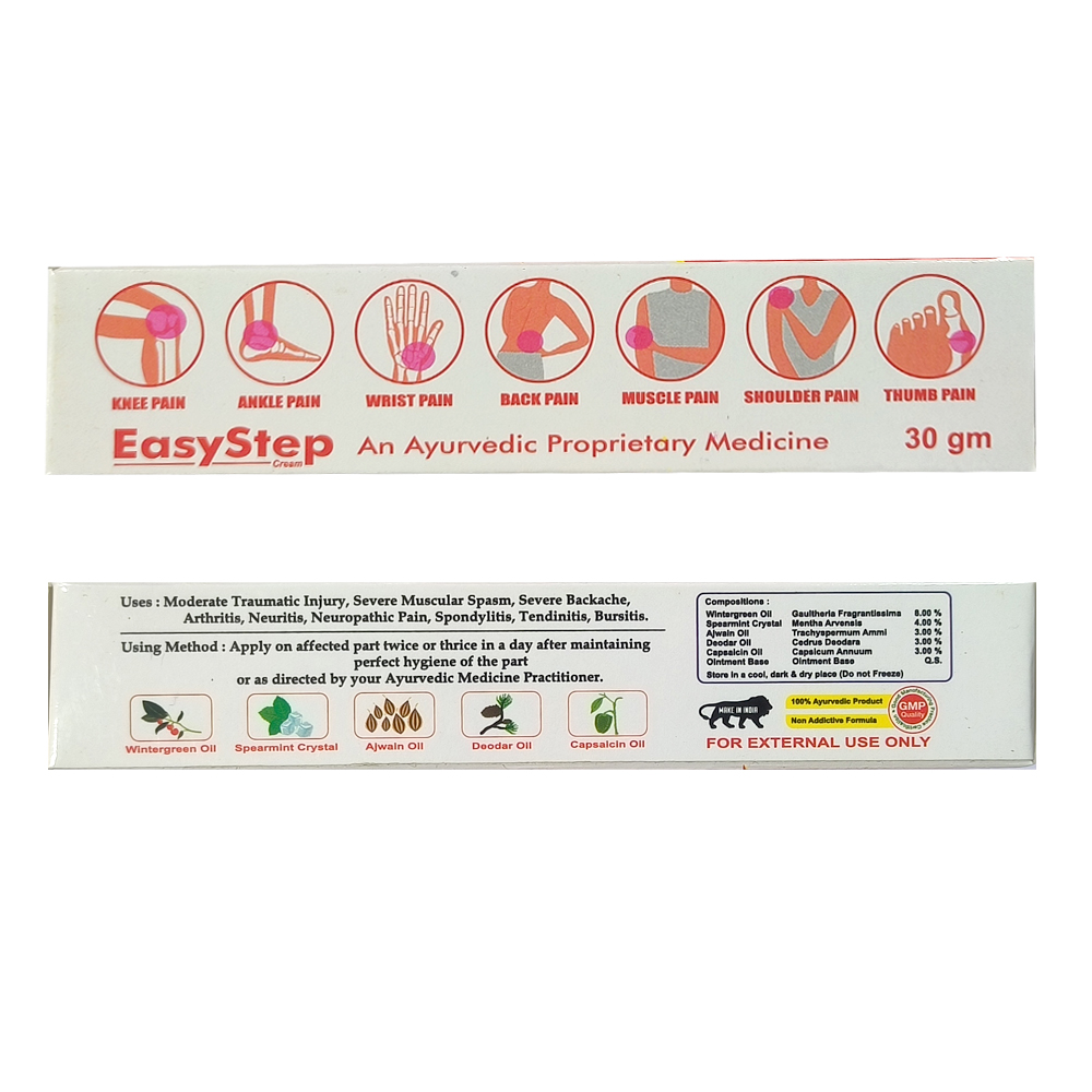 30gm Easy Step Ayurvedic Pain Relief Cream