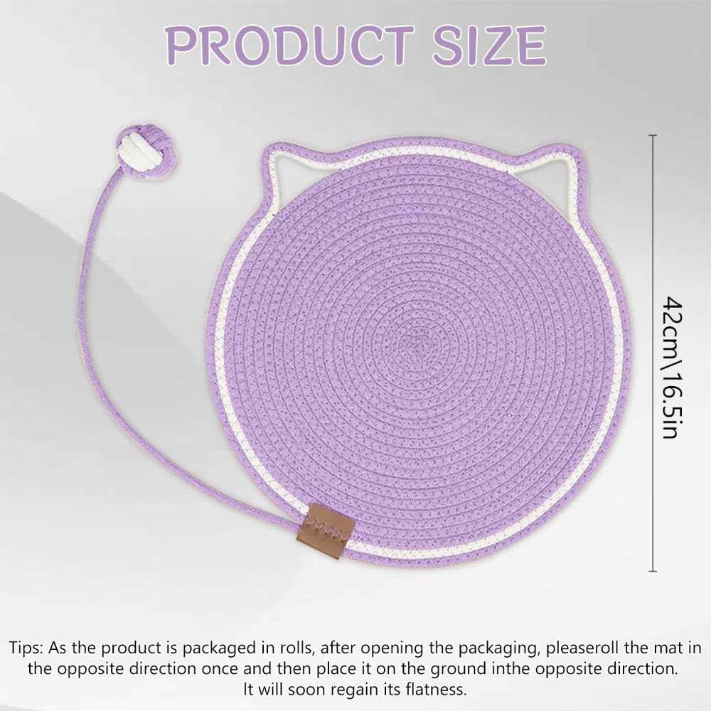 CAT SCRATCH PAD PET SLEEPING CAT TOY