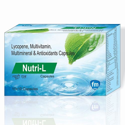 Lycopene Multivitamin And Antioxidands Capsules