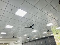 Vindsil Aluminum Ceiling Tile - 0.5mm Gloss Polished, Square Edge | Lightweight, Corrosion-resistant, Easy Maintenance, Acoustic Performance