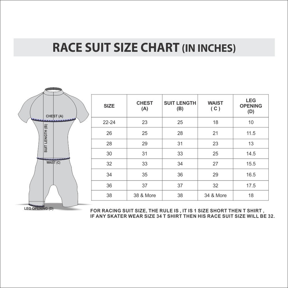 PROSKATE SPEED RACING SUIT RSP1B89