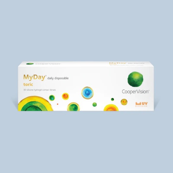 Cooper Vision MyDay Toric  Daily Contact Lens (30 Lens/Box)