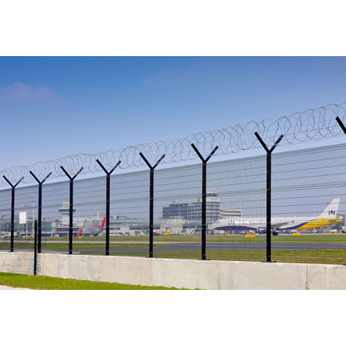 Ms Barbed Wire - Application: Industrial Sites