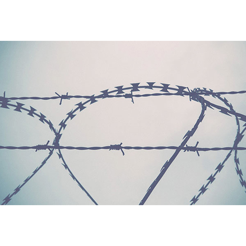 High Grade Metal Concertina Wire - Application: Industrial Sites