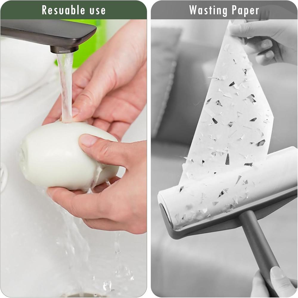 Lint Remover - Plastic, Standard Size, Multi Color | Reusable Gel Material, Portable Design For Dogs