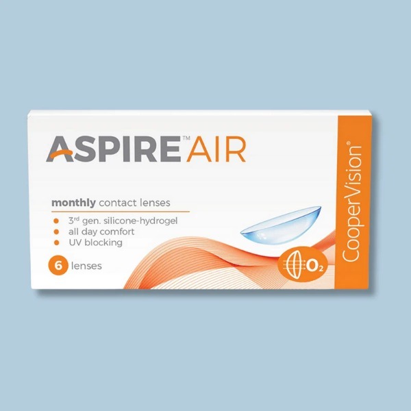 Cooper Vision Aspire Air Monthly Contact Lens (6 Lens/Box)