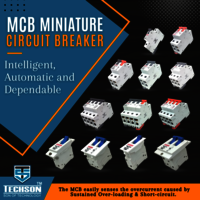 Mcb - 4 Poles, Three Phase, Grey | Durable Shock Resistant Design With Easy Self Installation And Reliable Security Features