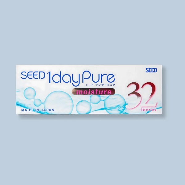 Seed 1-Day Pure Sphericals Daily Contact Lens (32 Lens/Box)