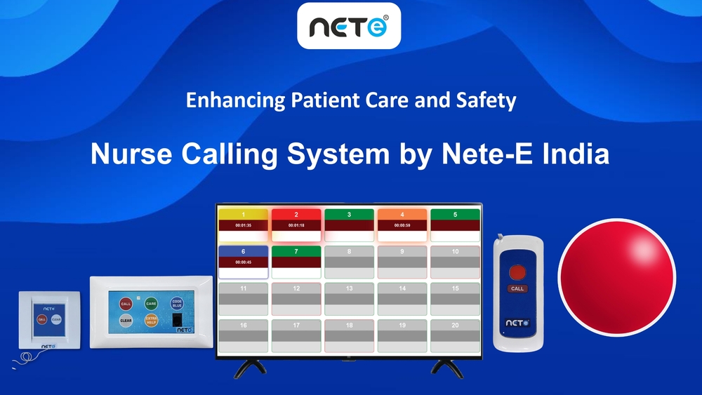 Nurse Call Bell System - Color: White
