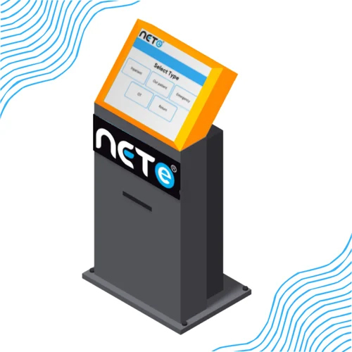 Touch Screen Kiosk Queue Management System