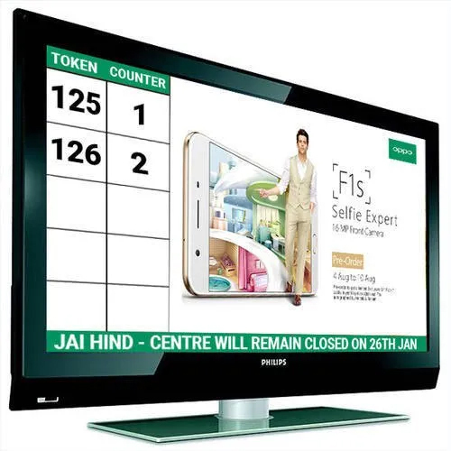 Digital Signage Queue Management System - Feature: Durable