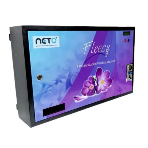 Sanitary Napkin Vending Machine - Color: Black