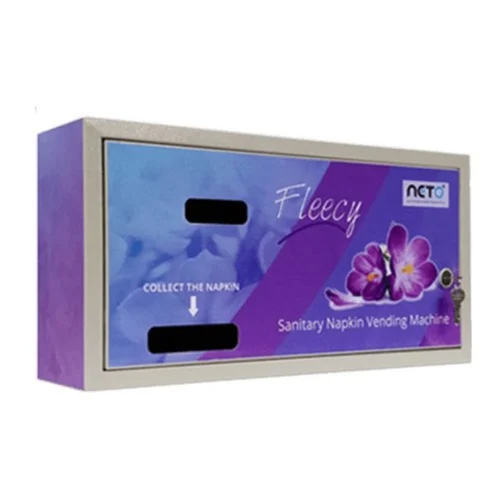 Manual Sanitary Napkin Vending Machine - Color: Black