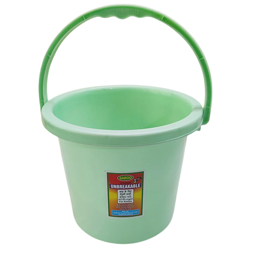 Plastic Water Bucket - Color: 15 L (Capacity)