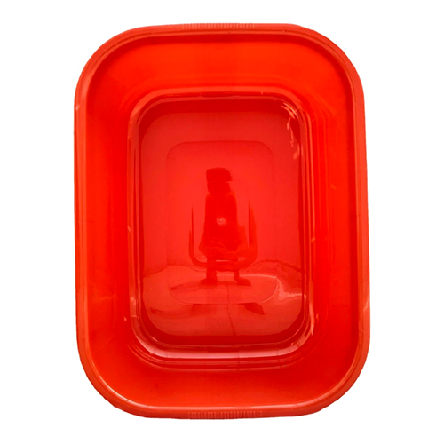 Plastic Multi Purpose Tray - Color: Red