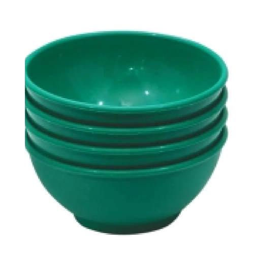 Plastic Chinese Bowl - Color: Green