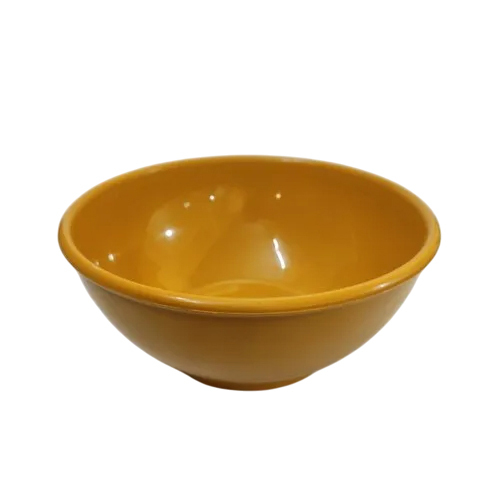 Plastic Soup Bowl - Color: Yellow