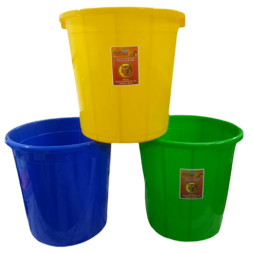 Plastic Garbage Dustbin - Color: Any Color