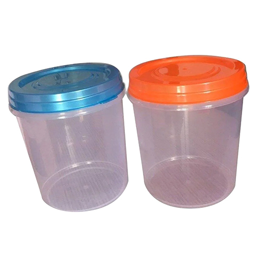 Plain Round Plastic Container - Capacity: 500 Kg